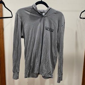 greyish light texas ski ranch hoodie